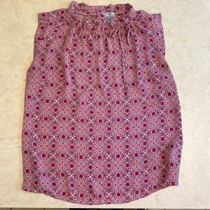 Worthington pink pattern dress top